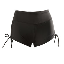 Load image into Gallery viewer, Quick Dry Black Swim Shorts