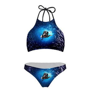 3D Dolphin Animal Swimsuit