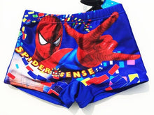 Load image into Gallery viewer, Kids Spiderman Swimwear
