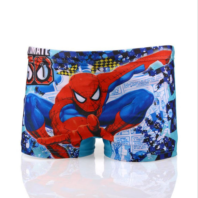 Kids Spiderman Swim Shorts