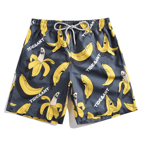 3D Banana Board Shorts