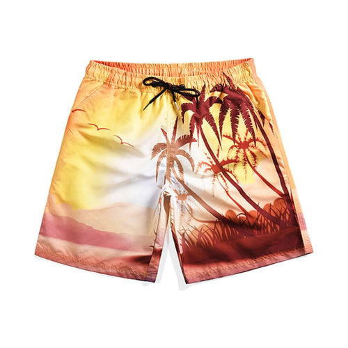 Hawaii Beach Swimming Shorts