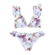Load image into Gallery viewer, Two Piece Floral Bikini Set