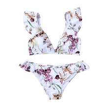 Load image into Gallery viewer, Two Piece Floral Bikini Set
